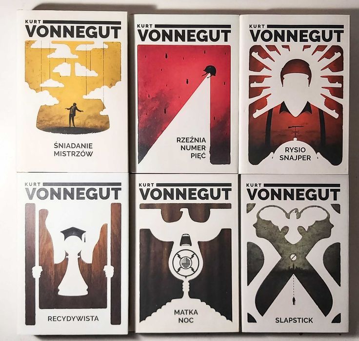 Kurt Vonnegut - 11 książek Śniadanie Mistrzów NOWE