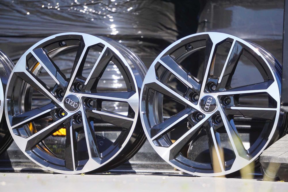 Alufelgi oryginał Audi A3 A4 Q3 5x112 6.5Jx17 et43 czarne i cnc