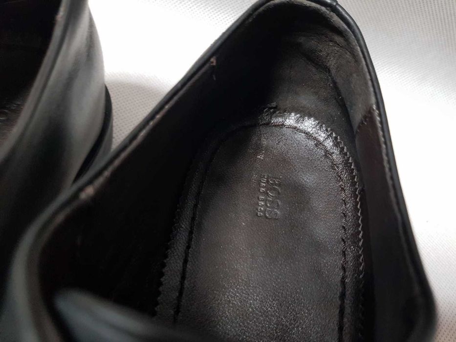 HUGO BOSS - Męskie Buty Eleganckie roz. 7,5 (42) - 27 cm SUPER