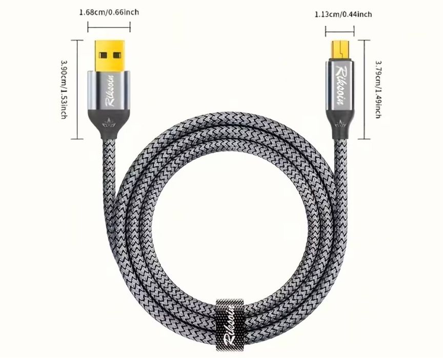 кабель шнур Mini USB 1.2 метра