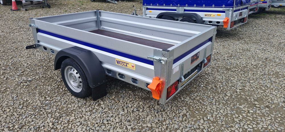 Przyczepa WIOLA Krakus Komfort 242x132x38 cm. lekka kat.B HAMULEC