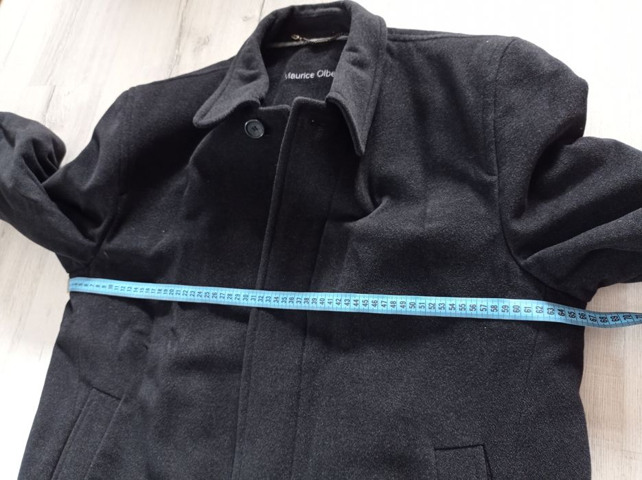 Zimowy płaszcz męski