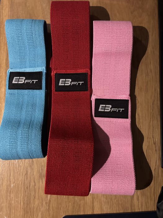 Zestaw taśmy do ćwiczeń HIP BAND EbFit
