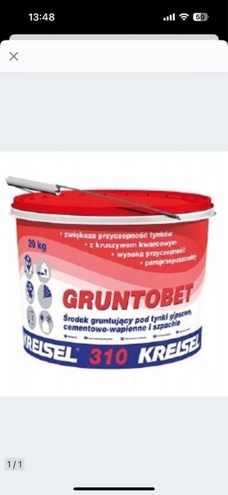 Kreisel 310 gruntobet wiadro 20 kg