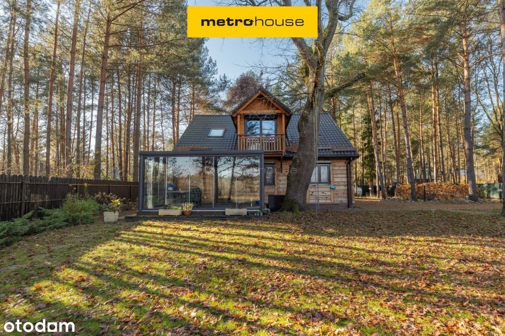 Dom w lesie nad samą Narwią