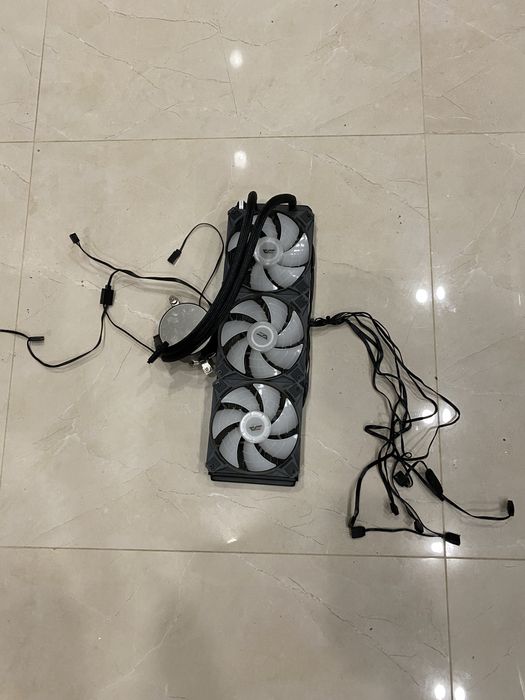 Система водяного охолодження DarkFlash Twister DX360 Black на запчасти