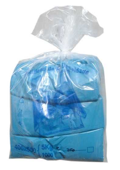 saco de alça em plastico