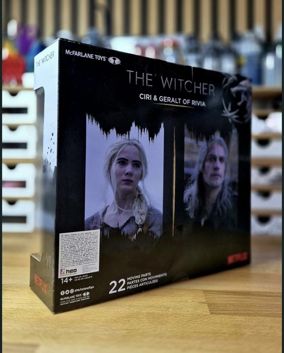 Figurki The Witcher: Ciri & Geralt of Rivia (Season 3)