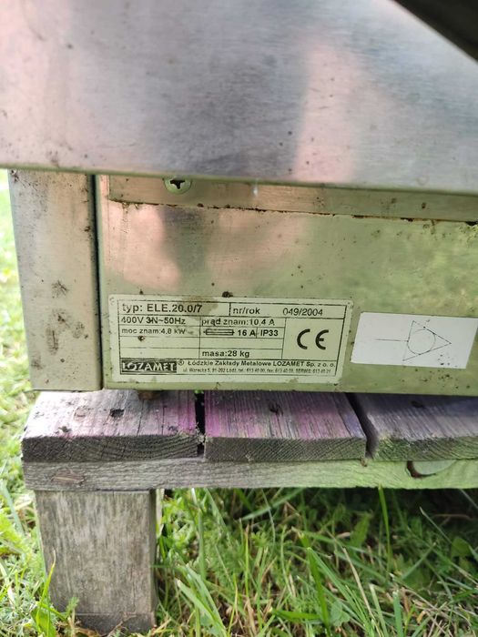 Kuchnia elektryczna 2-płytowa