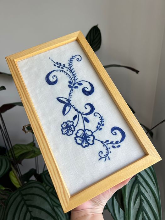 Caixa madeira bordado guimaraes