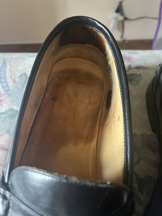 Sapatos em pele homem