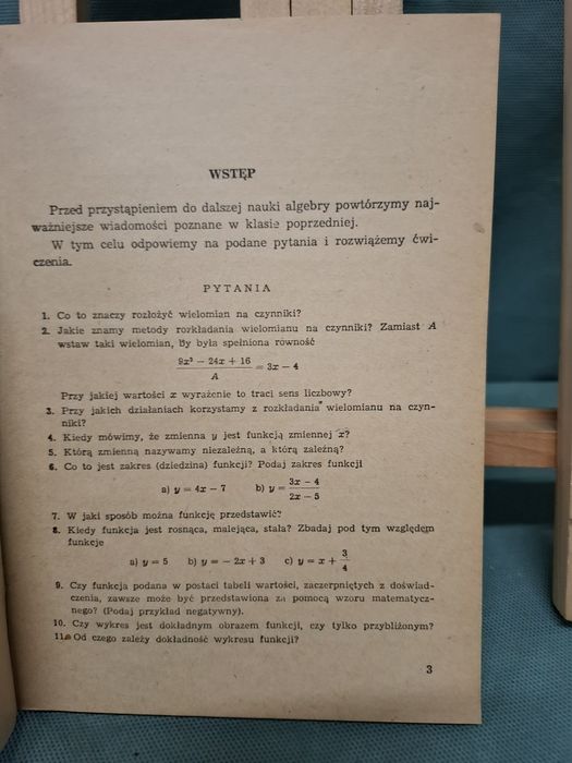 Algebra dla techników  ekonomicznych cz ll,1958r