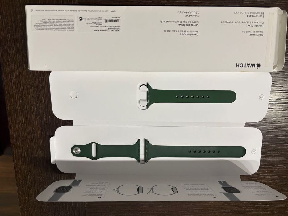 Apple Watch 9 45mm silver GPS jak nowy