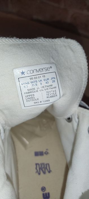 Оригінальні кеди Converse Chuck,високі