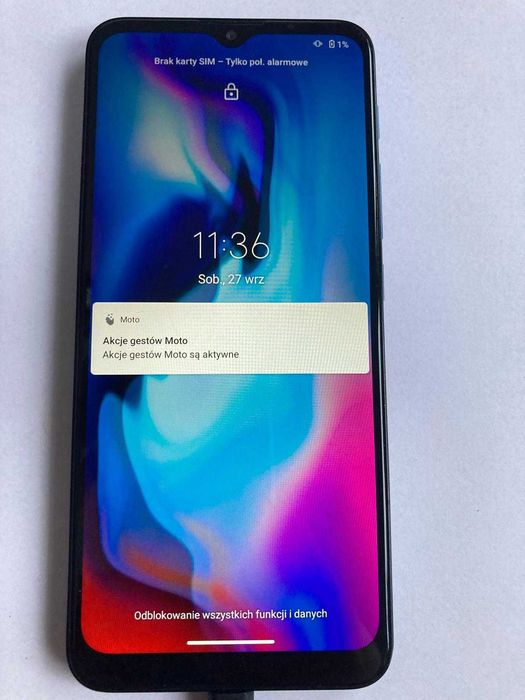 Smartfon telefon Motorola E7 plus