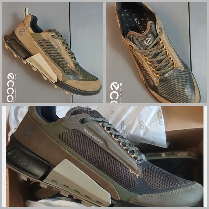 Водонепроникні кросівки ECCO Biom 2.1 X Mountain колір хакі 
Кросівки