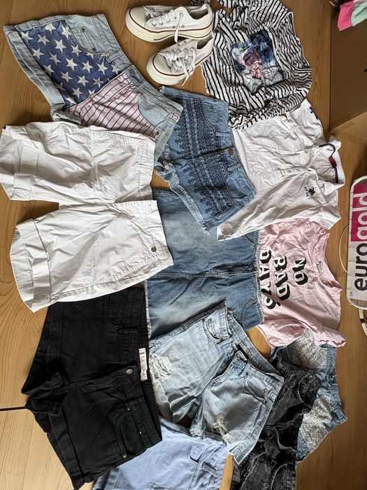 Юбка шорты футболка кеды