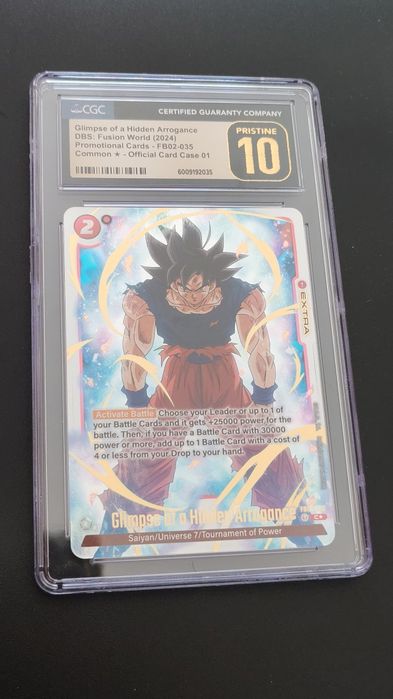 Dragonball Son Goku CGC PSA BGS