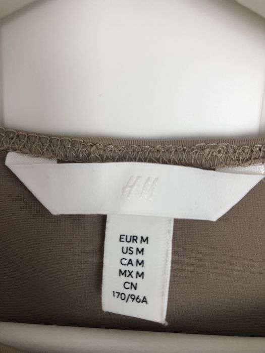 Body H&M M beż beżowe nowe