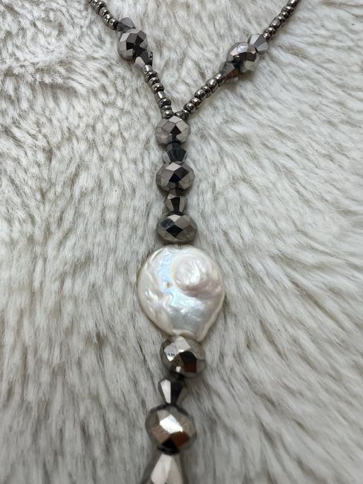 Breloczek perła elegancki glamour glam handmade