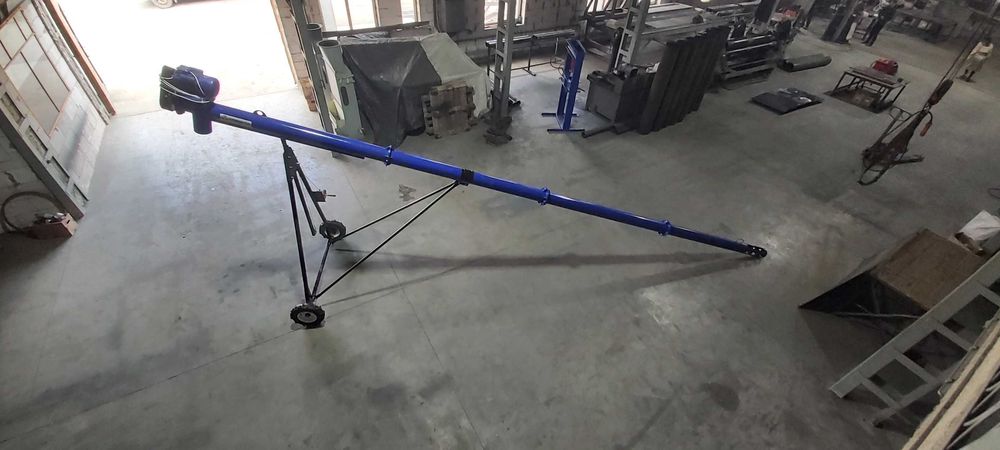 Винтовой конвейер, шнековый погрузчик, транспортер зерна, 108х8х380