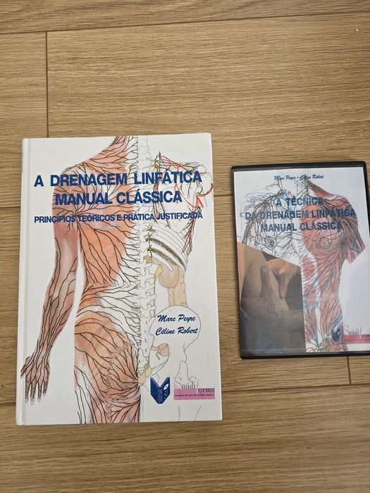 Livro + DVD A Drenagem Linfática Manual Clássica – Marc Peyre