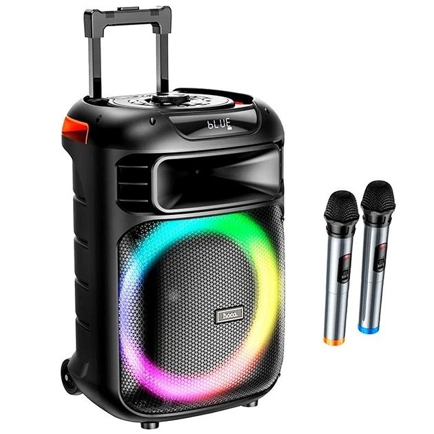 Бездротова Bluetooth колонка HOCO HA5 із двома мікрофонами