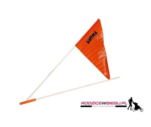 Chorągiewka flaga wózek przyczepka rowerowa Thule Chariot