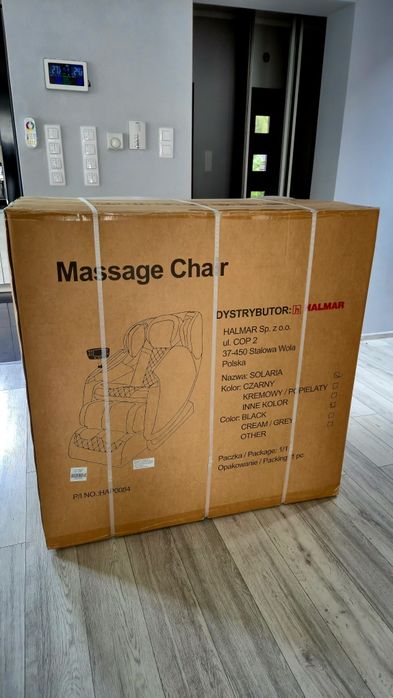 Fotel wypoczynkowy masujący solaria halmar