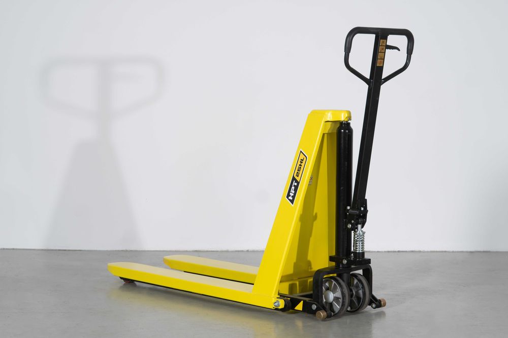 Porta-paletes manual com elevação tesoura - novo