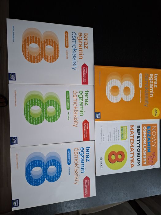 Teraz egzamin ósmoklasisty-arkusze, repetytoria