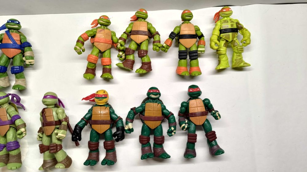 Черепашки ніндзя ниндзя фигурки игрушки персонаж tmnt еволюція playmat