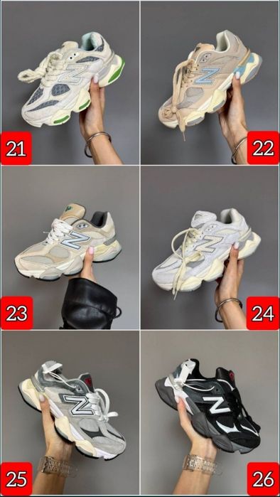 БЕЗ ПЕРЕДПЛАТИ‼️ Нові жіночі кросівки New Balance 9060 / Унісекс, 36-46, ПРЕМІУМ