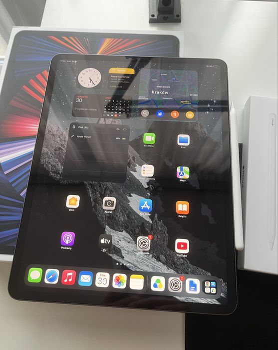 iPad Pro 12,9” 5. generacji (M1) 128 GB Wi-Fi + Apple Pencil 2