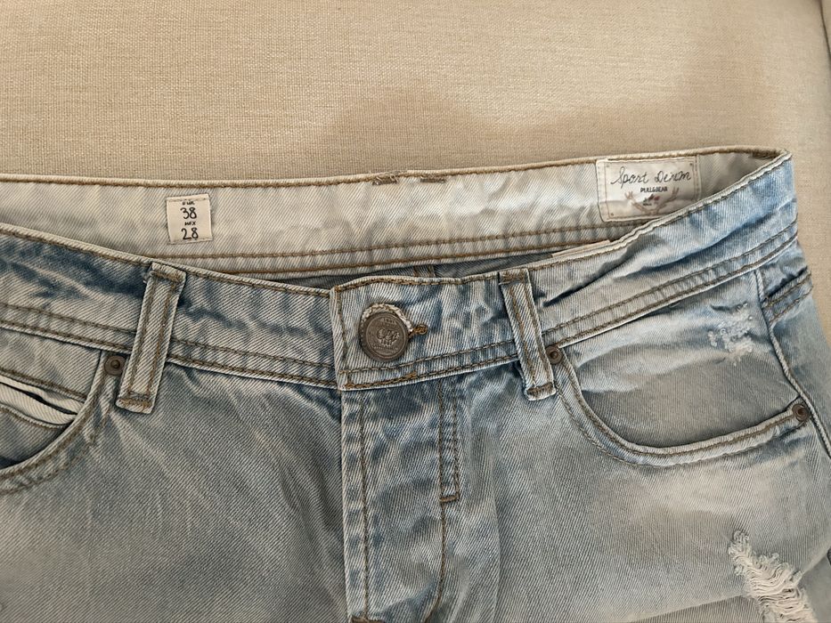 Calções curtos de ganga Pull & Bear