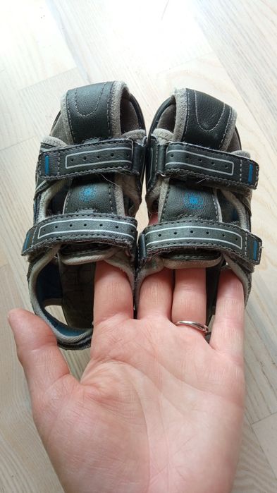 Sandały chłopięce rzepy rzep wygodne 26 wkładka 16.5 cm