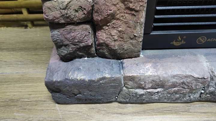 Grzejnik Kominek Elektryczny EL FUEGO LUGANO 1.8kW TERMOSTAT OUTLET