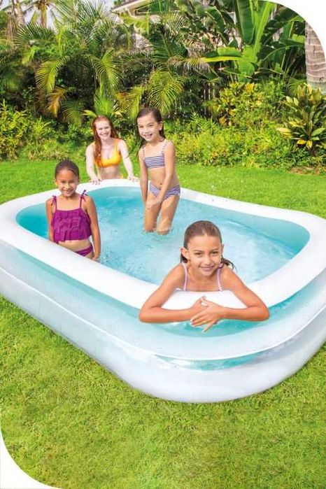 Детский надувной бассейн Intex 56483 Інтекс Интекс 262х175х56 см