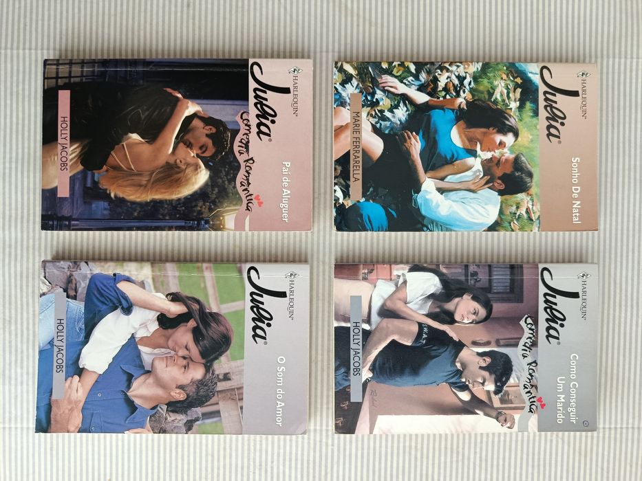 28  livros  de  Romance  " JÚLIA "  Harlequin