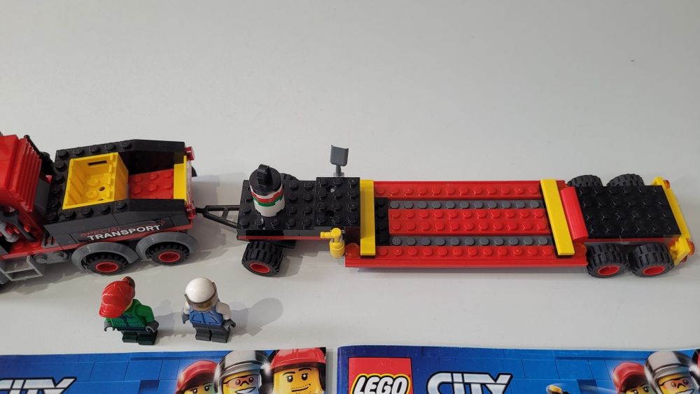 Klocki lego City 60183 Transport Ciężkich ładunków.