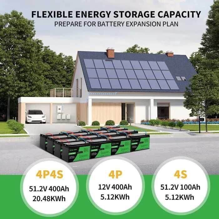 Аккумулятор LiFePO4 12V 100Ah Datouboss