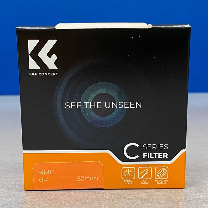 K&F Concept UV Slim 52mm (Filtro UV) - SELADO