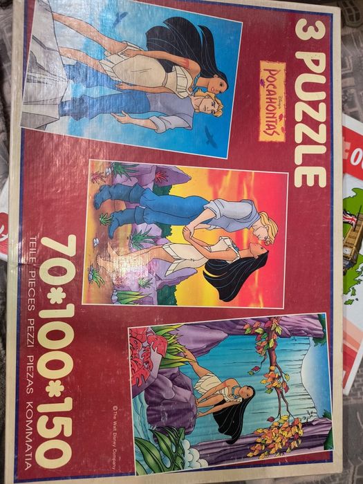 Продам пазли 100-500 деталей