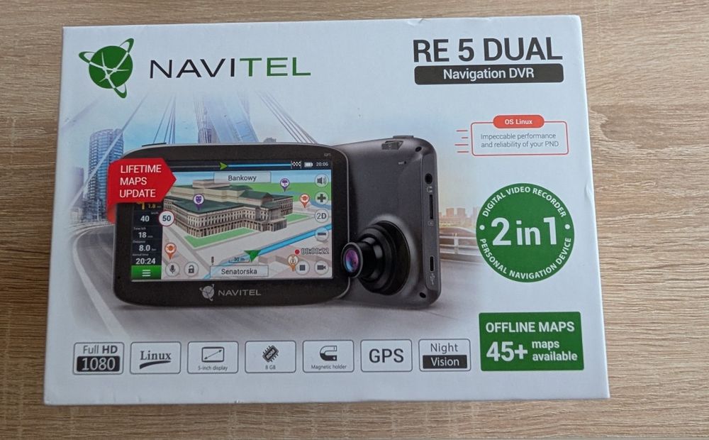 Nawigacja samochodowa Navitel RE 5 Dual