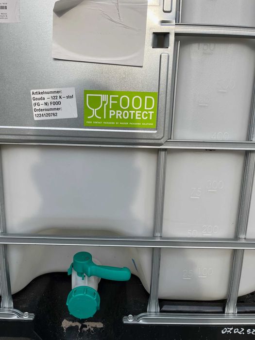 Paletopojemnik , Mauser, Mauzer, IBC zbiornik na wodę deszczowke 1000