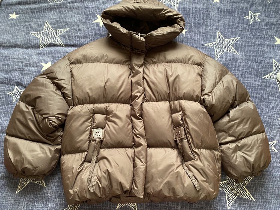 Зимова куртка шоколадного кольору XL