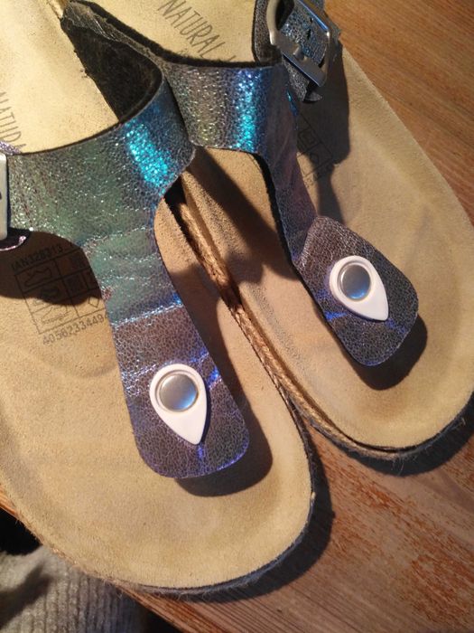 nowe klapki espadryle japonki 40