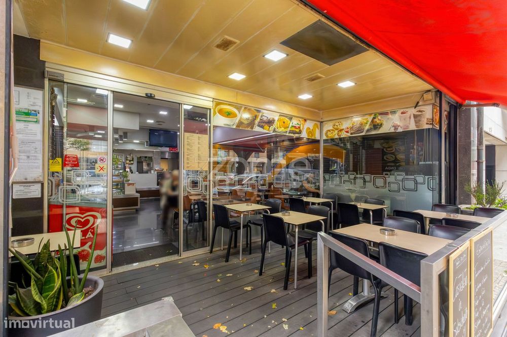 Café & Snack Bar para Trespasse em Matosinhos Sul