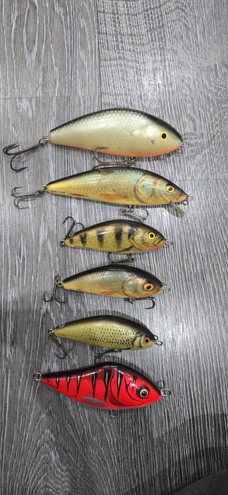 Salmo slider, fatso, warrior, skinner