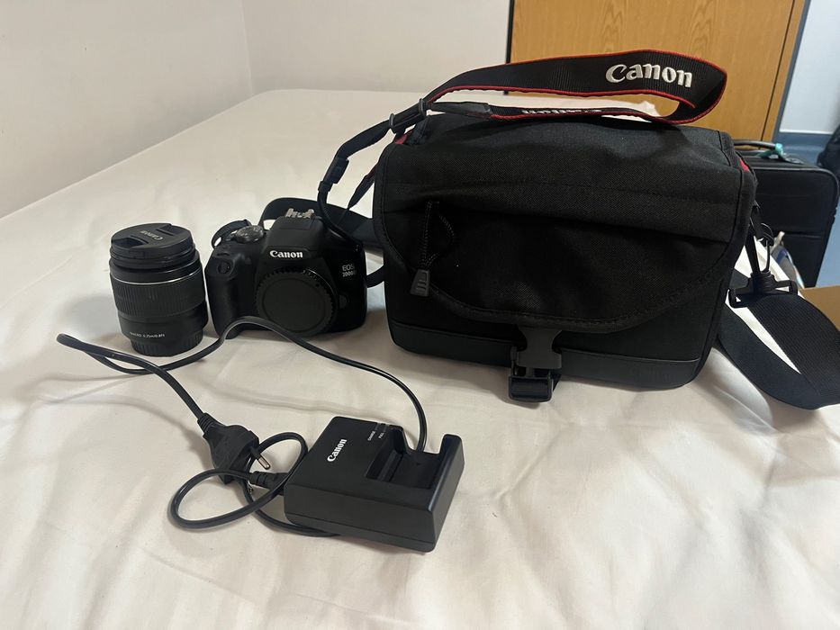 Canon 2000d (kit viagem)
